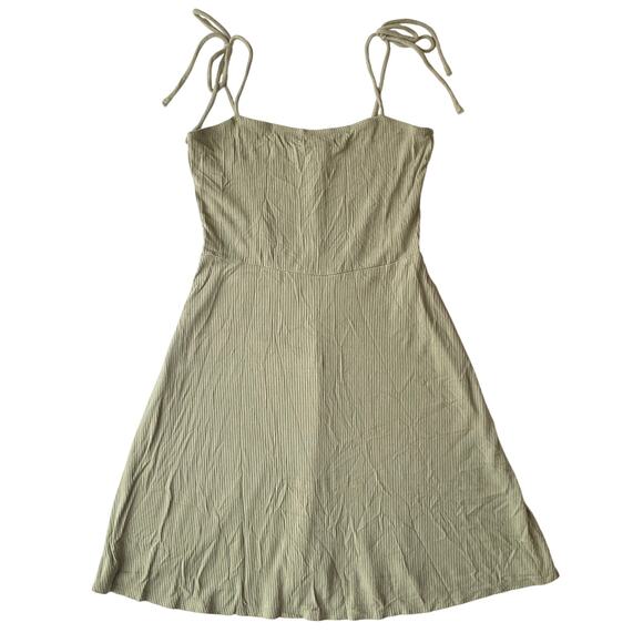 FOREVER 21 Women Dress size S Sleeveless Above Knee A-line Stretchy Casual,Green - Picture 1 of 8